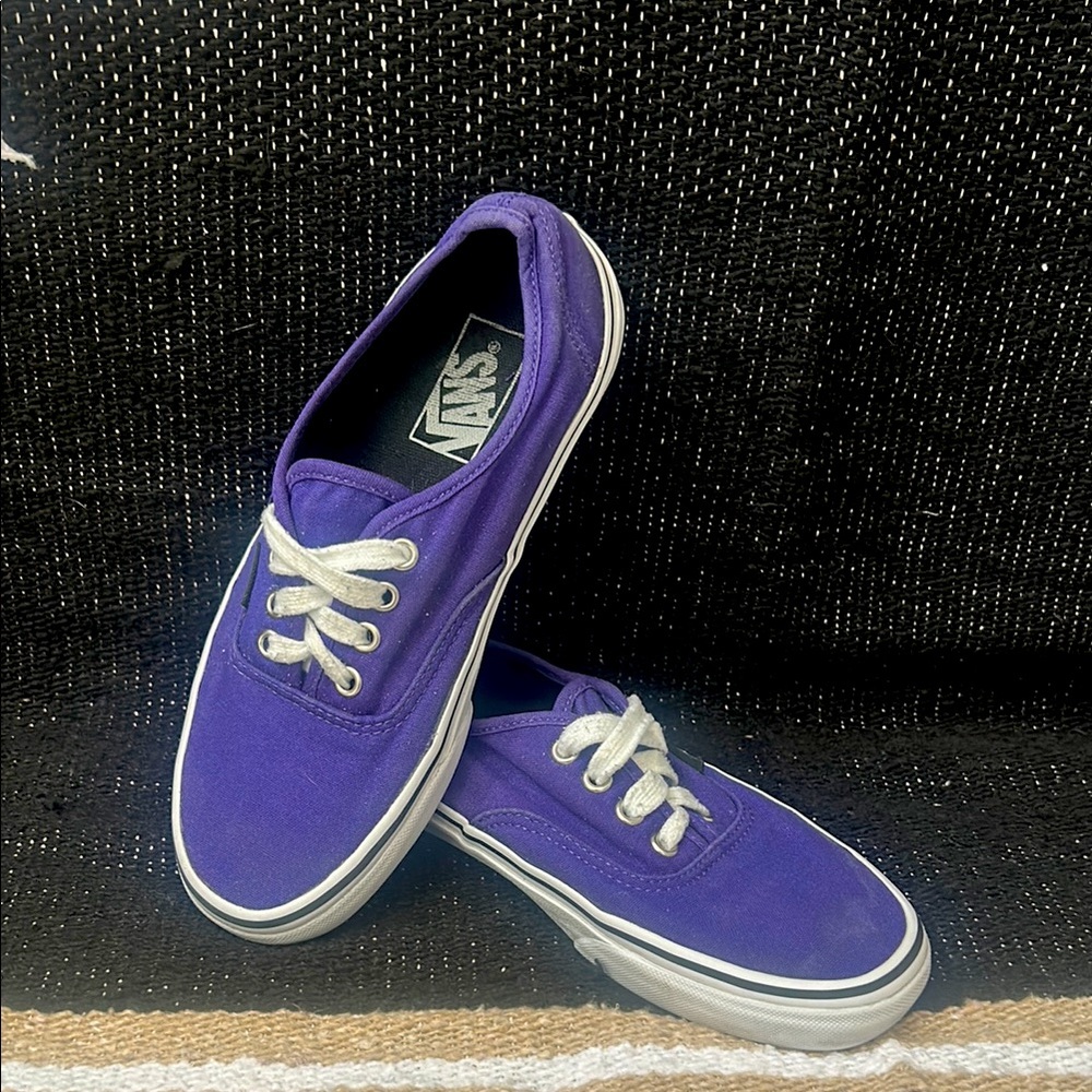 Vans Vibrant Purple Canvas Shoes